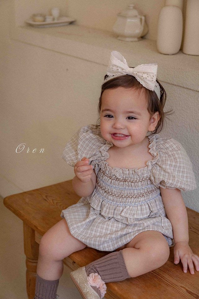 noe smocked Suit - OREN / 3-29