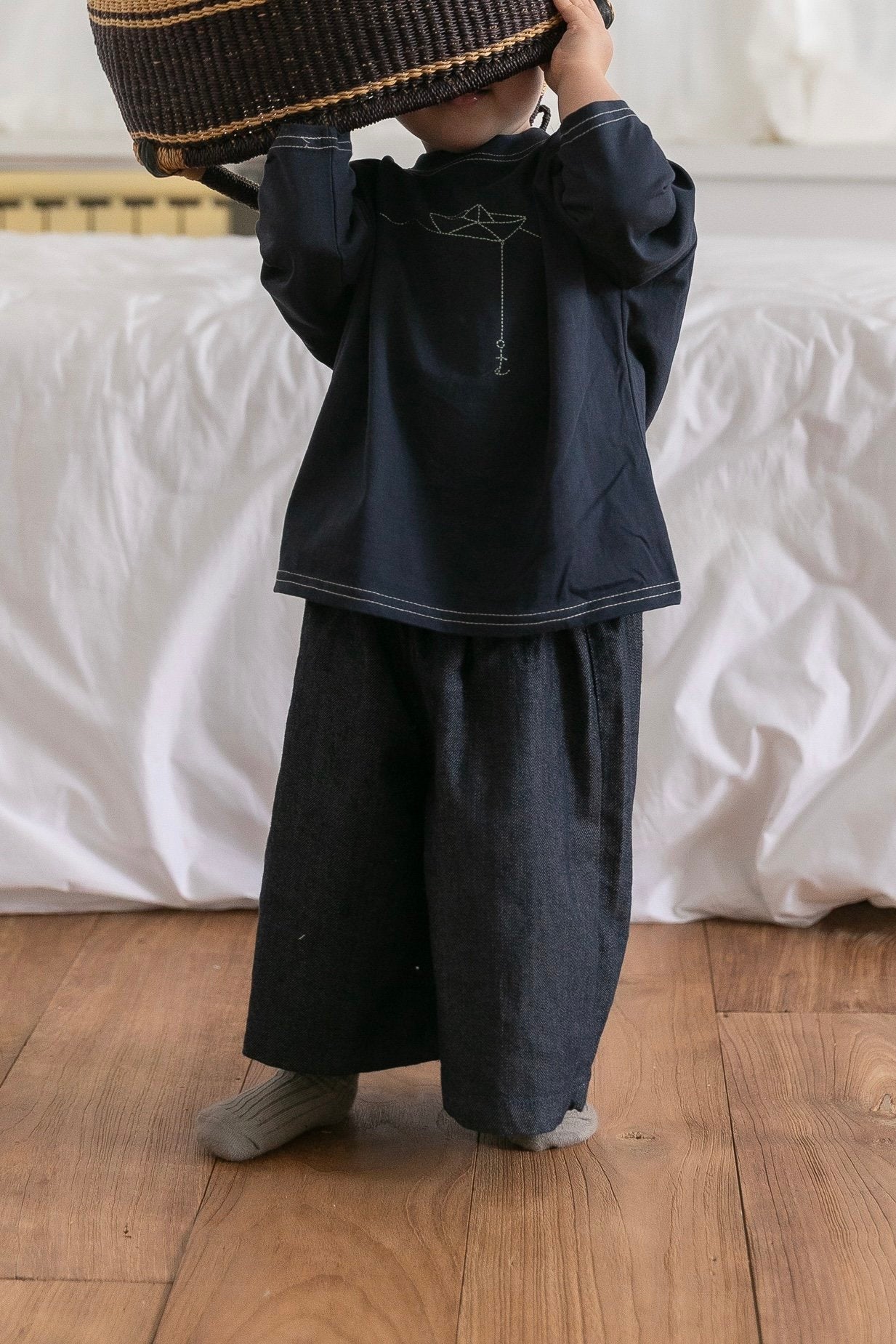 Bono Denim Pants-oatmeal-10