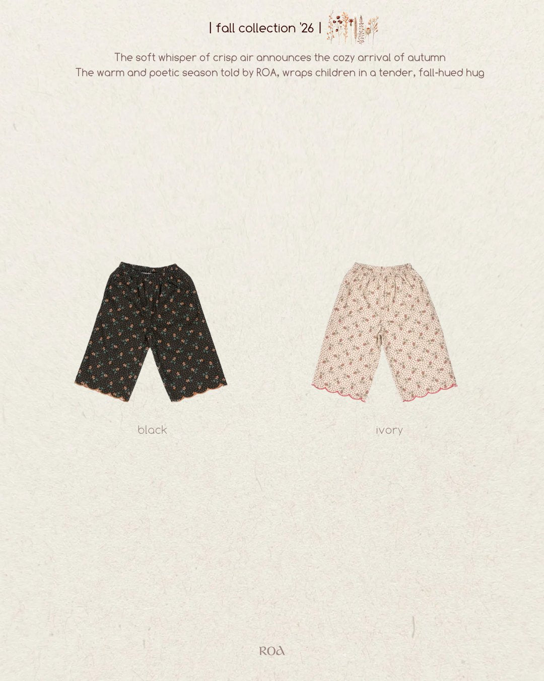 Scallop Pants-Roa-9