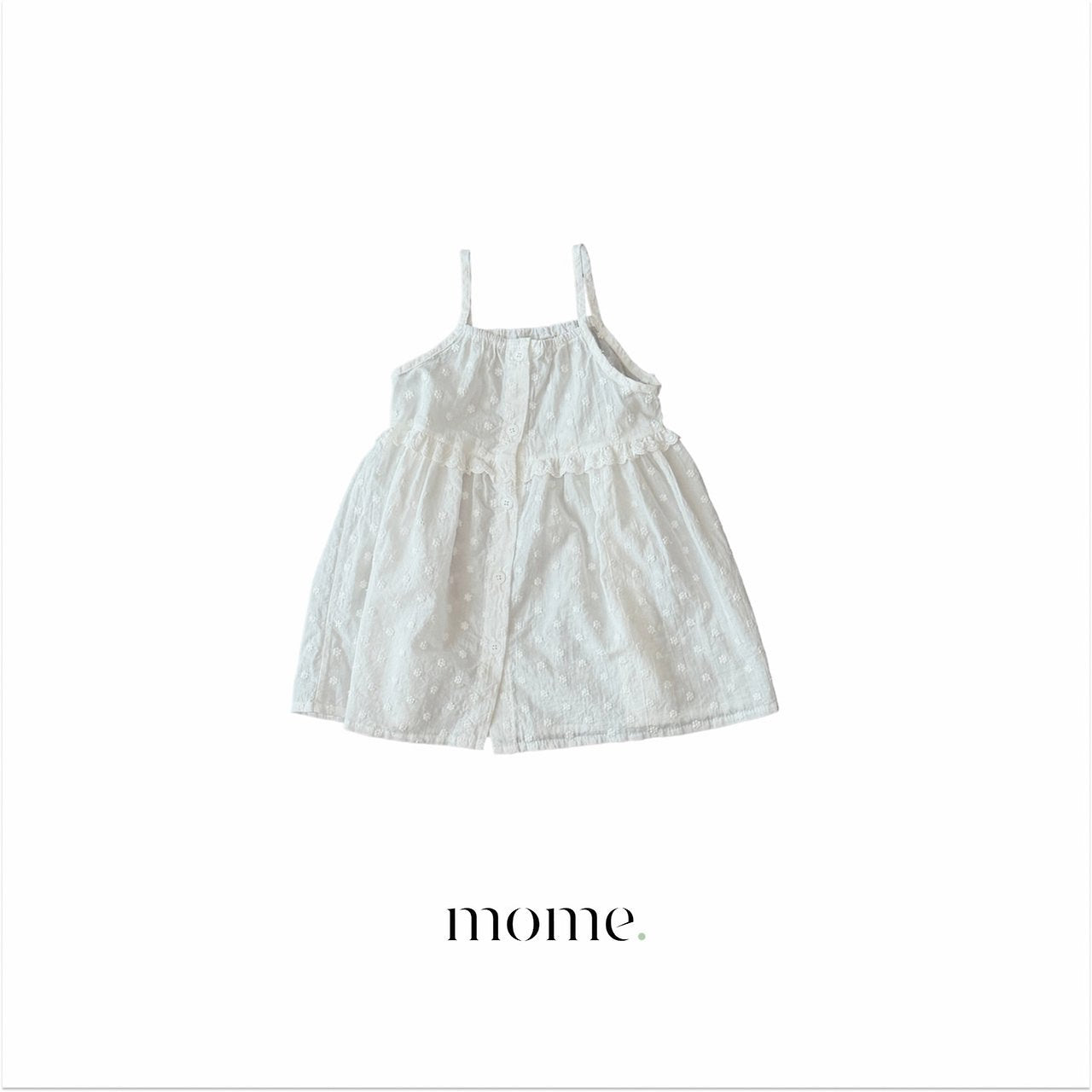 Cream Layered Dress-MOME-7
