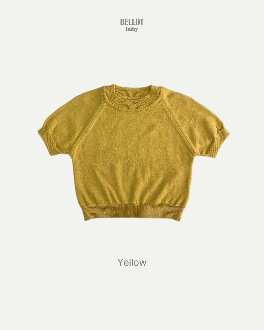 Yellu Knit Tee-BELLOT-21