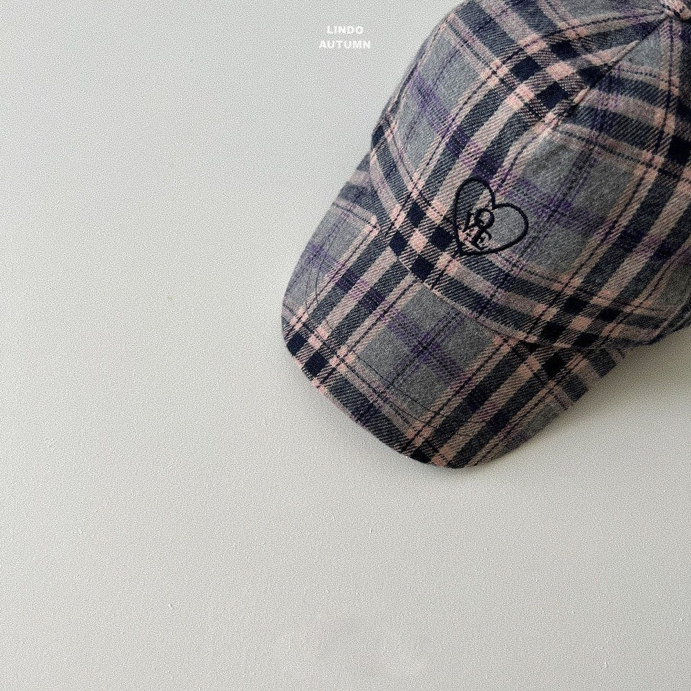 Orb Check Ball Cap-LINDO-43