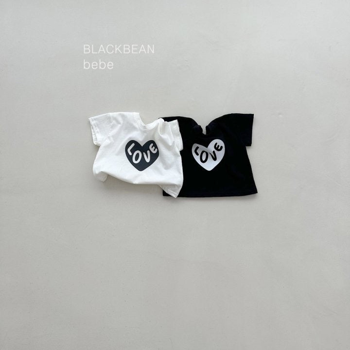 Heart Tee -blackbean-1