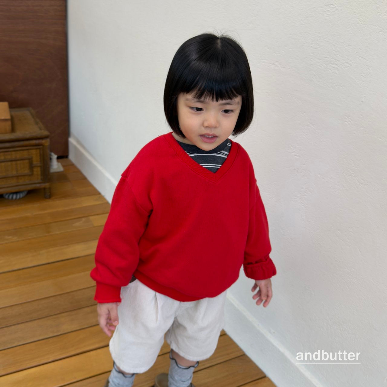 Heart Pocket Corduroy Shorts-and butter-28