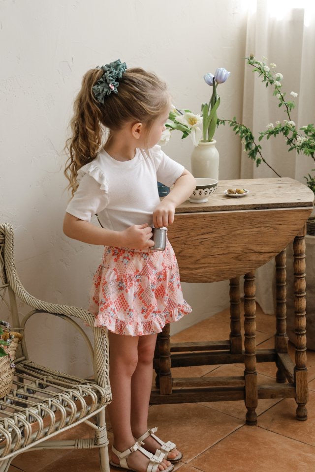 Uni Rib Tee-FLO-16