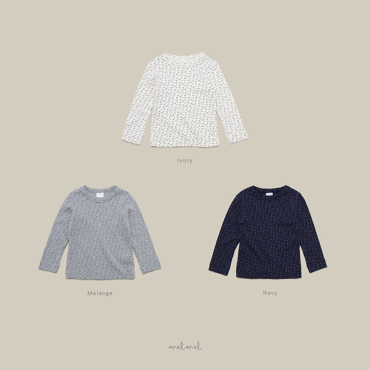 Flower Rib Tee-memel-3