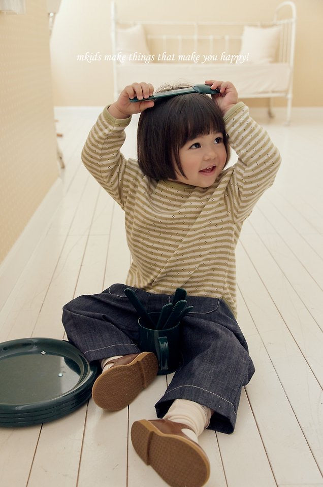Bonbon Stripe Tee - MKIDS - 035
