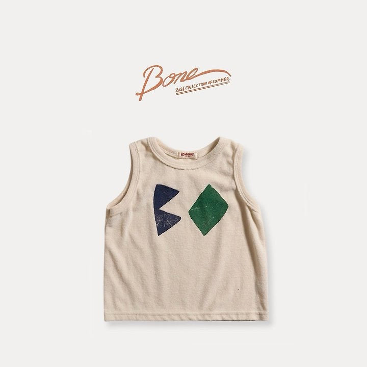 Bo terry sleeveless t / boneoune -51