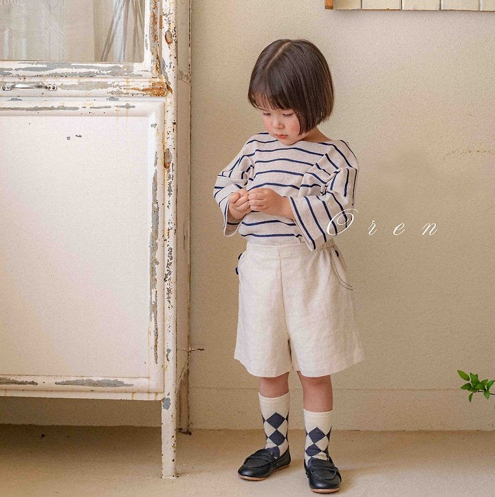 Claire Stripe Tulle Set - OREN / 3-13