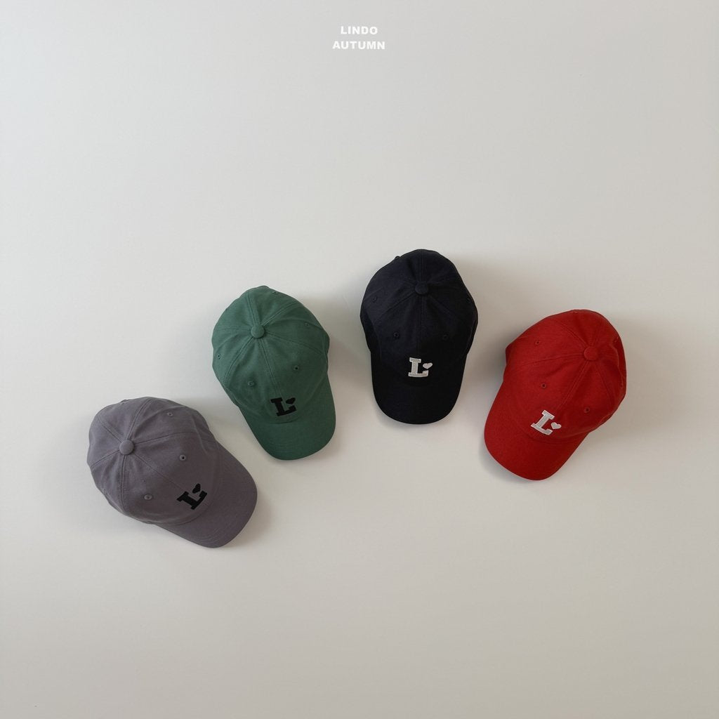 L Logo Ball Cap-LINDO-4
