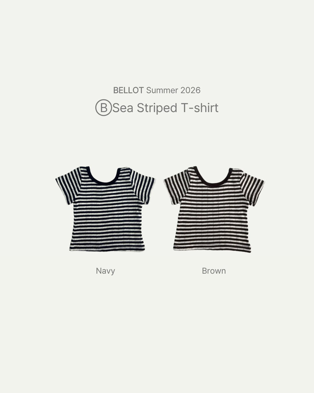 Sea Stripe Tee-BELLOT-32