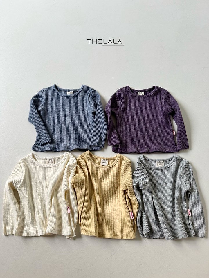 Stretchy Ribbed T-Shirt-thelala-26