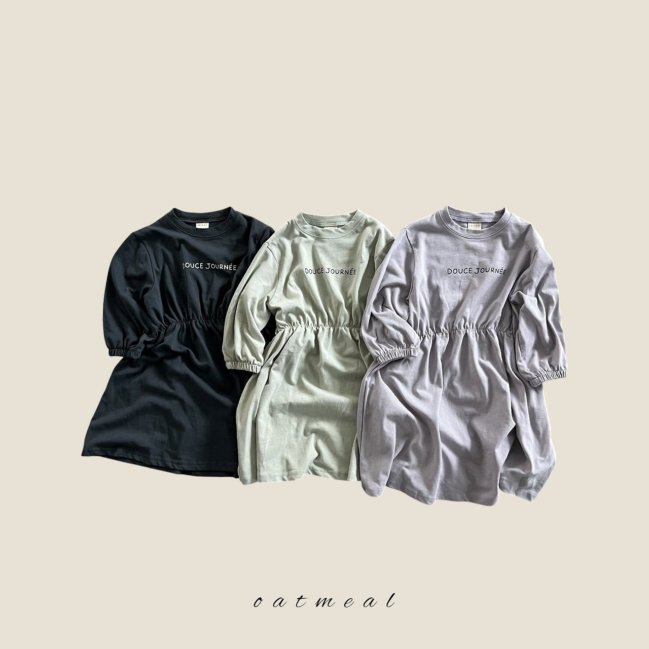 Dous Dress-oatmeal-7