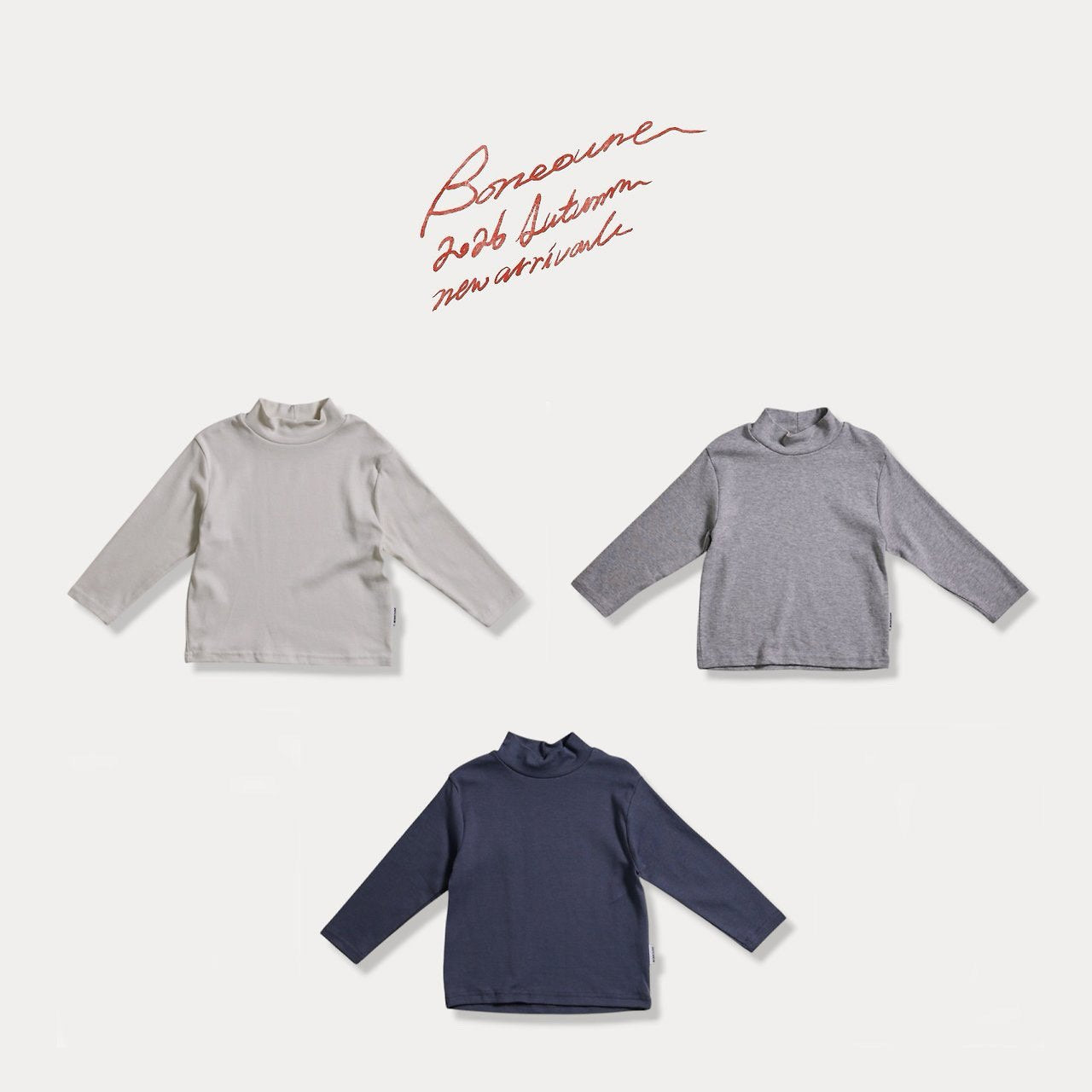 Soft Turtleneck T-Shirt-boneoune-29