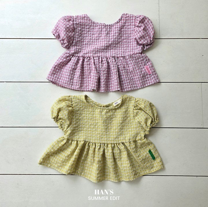 Lily Blanc Blouse-HAN′S KIDS  - 12