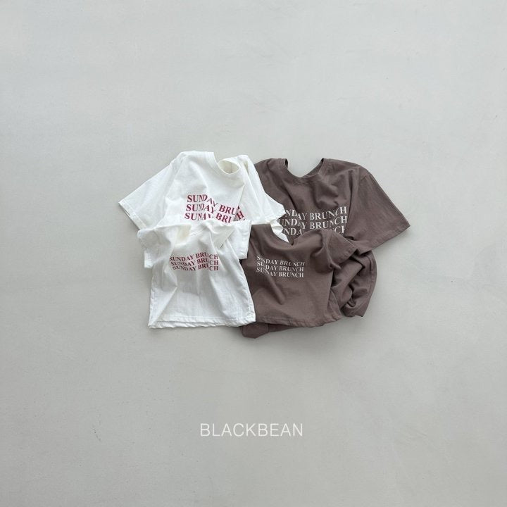 Brunch Tee -blackbean-4