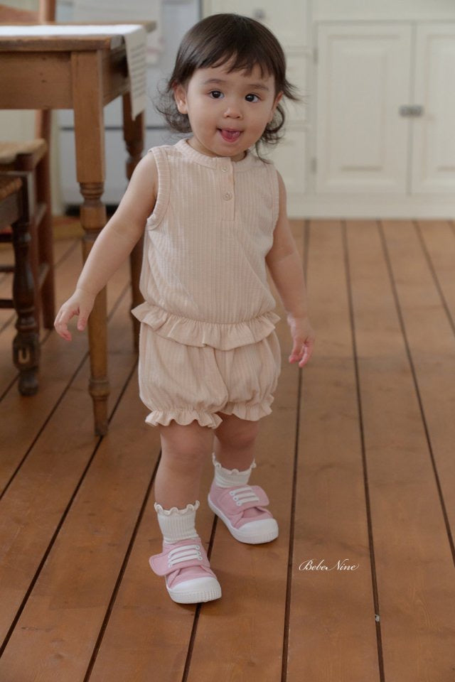 Enfant Sleeveless Pants Set-bebenine-20