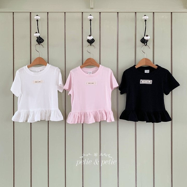 Joy Basic Frill T - petit & petit - 35