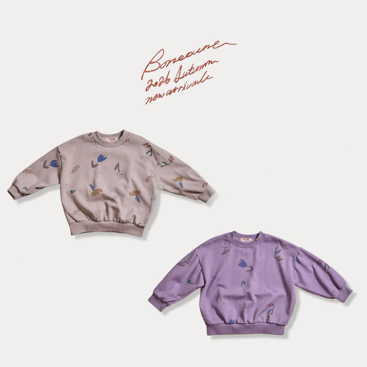 Cello Flower Sweatshirt-boneoune-50