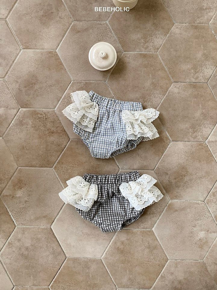 sage check bloomer / bebeholic -58
