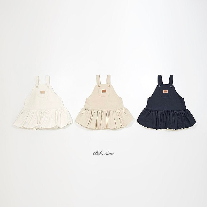 Cloud Bubble Suspender Romper-bebenine/2-22
