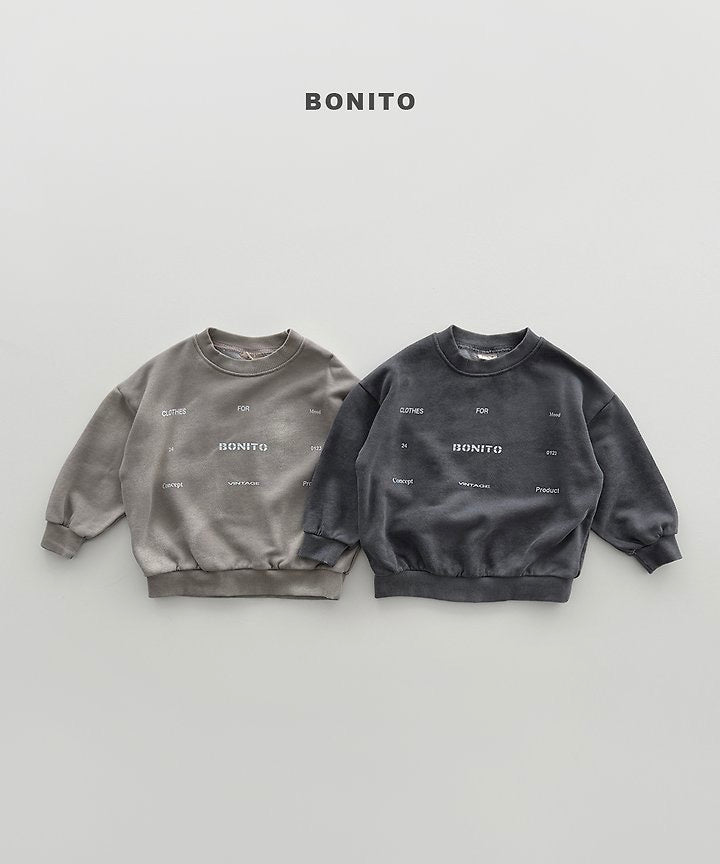 Fog Pigment Sweatshirt - BONITO - 025