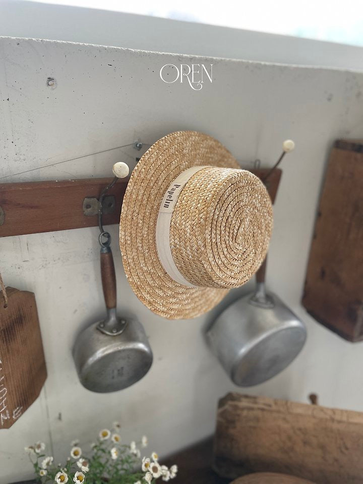 Karina Lace Straw Hat- OREN /2- 45