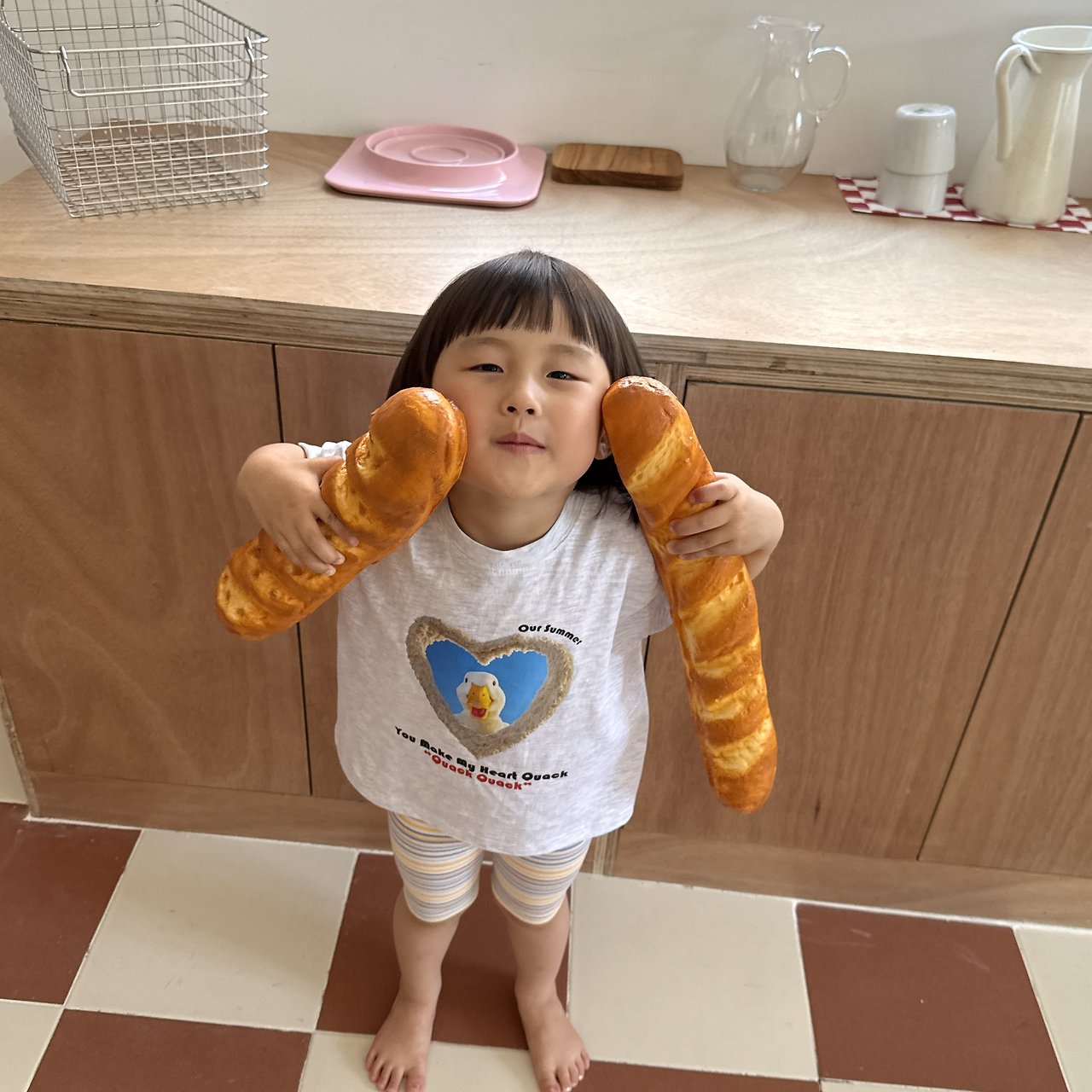 Duck Short Sleeve Tee-nightbebe-2-006