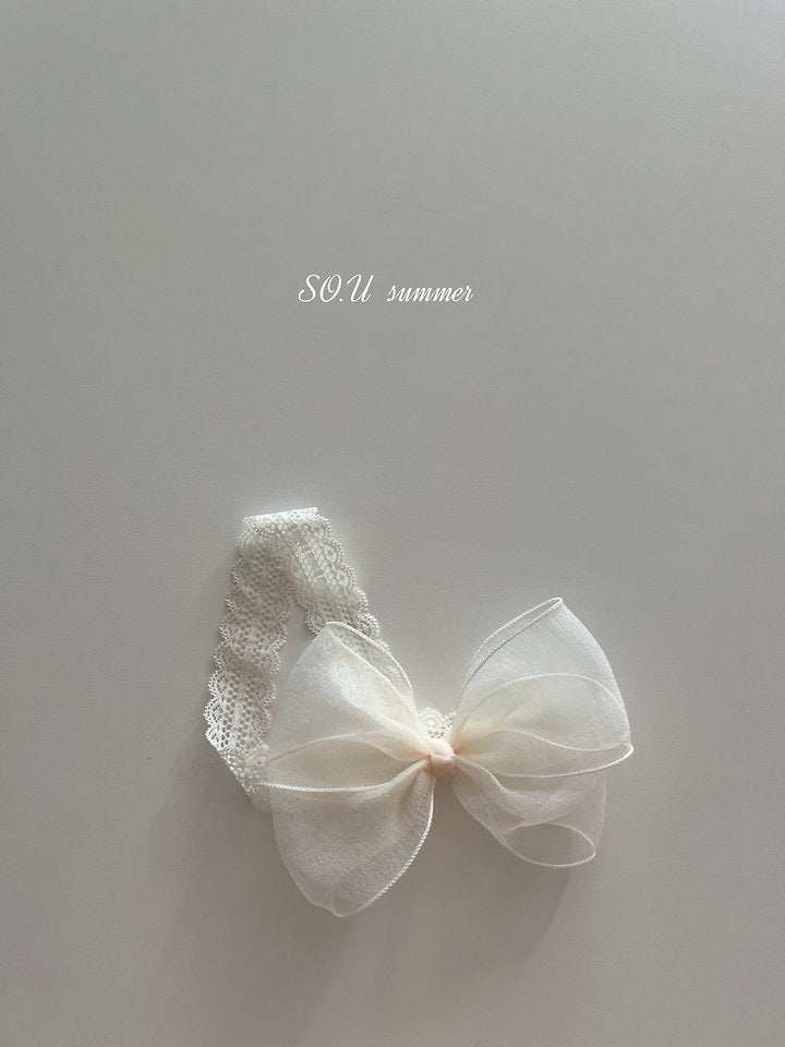 tulle ribbon band-SO.U-10