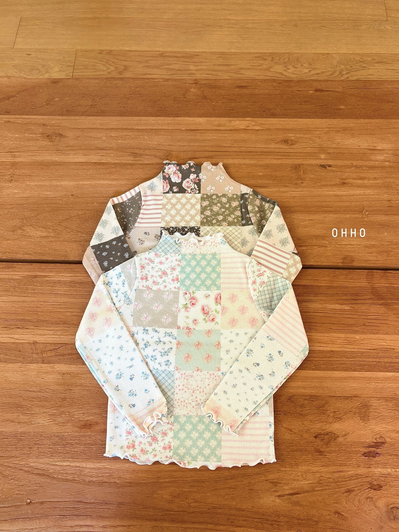Sweet Mock Neck TShirt-ohho-17