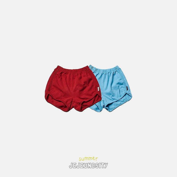 Red Blue Shorts - jejeunosity - 15