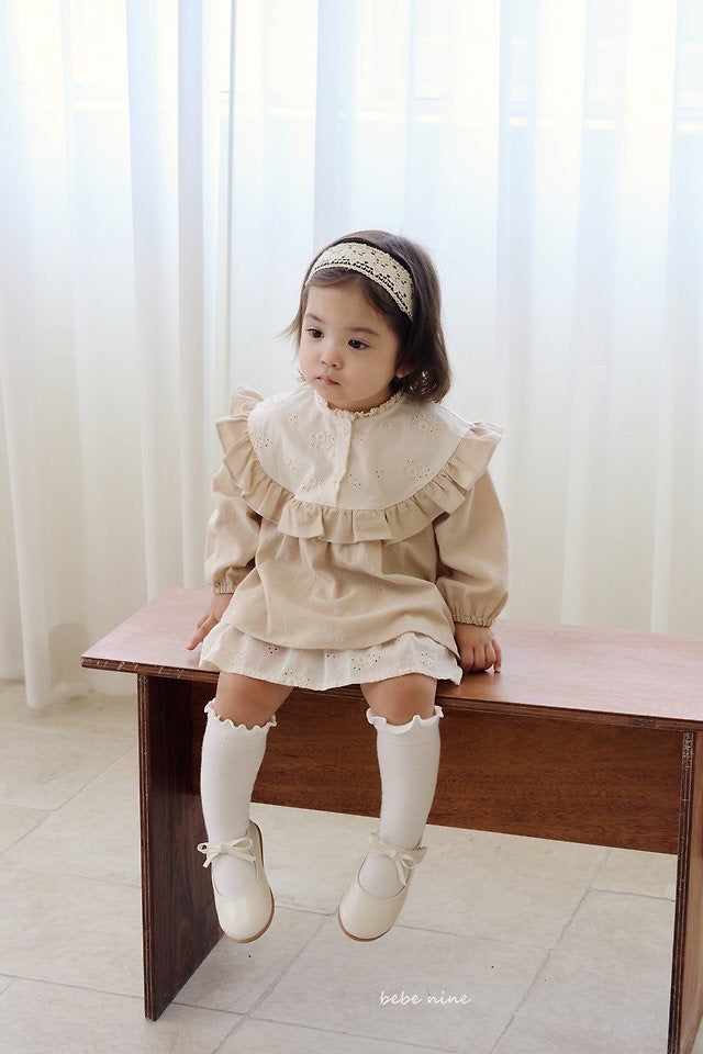 Nine Frill Knee Socks-bebenine-62