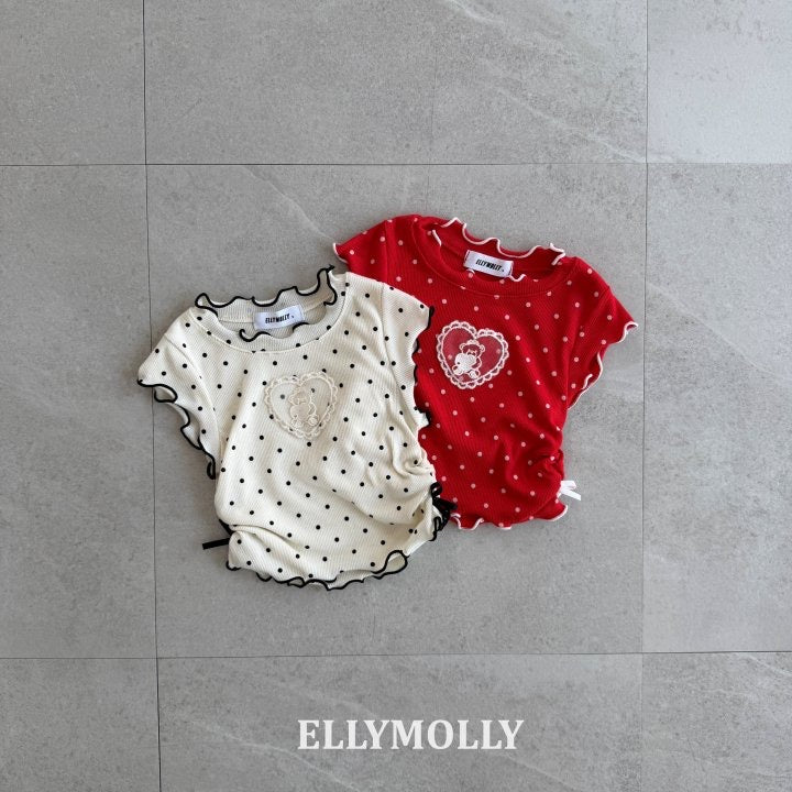 Dot Mini Sleeve T-ellymolly-69