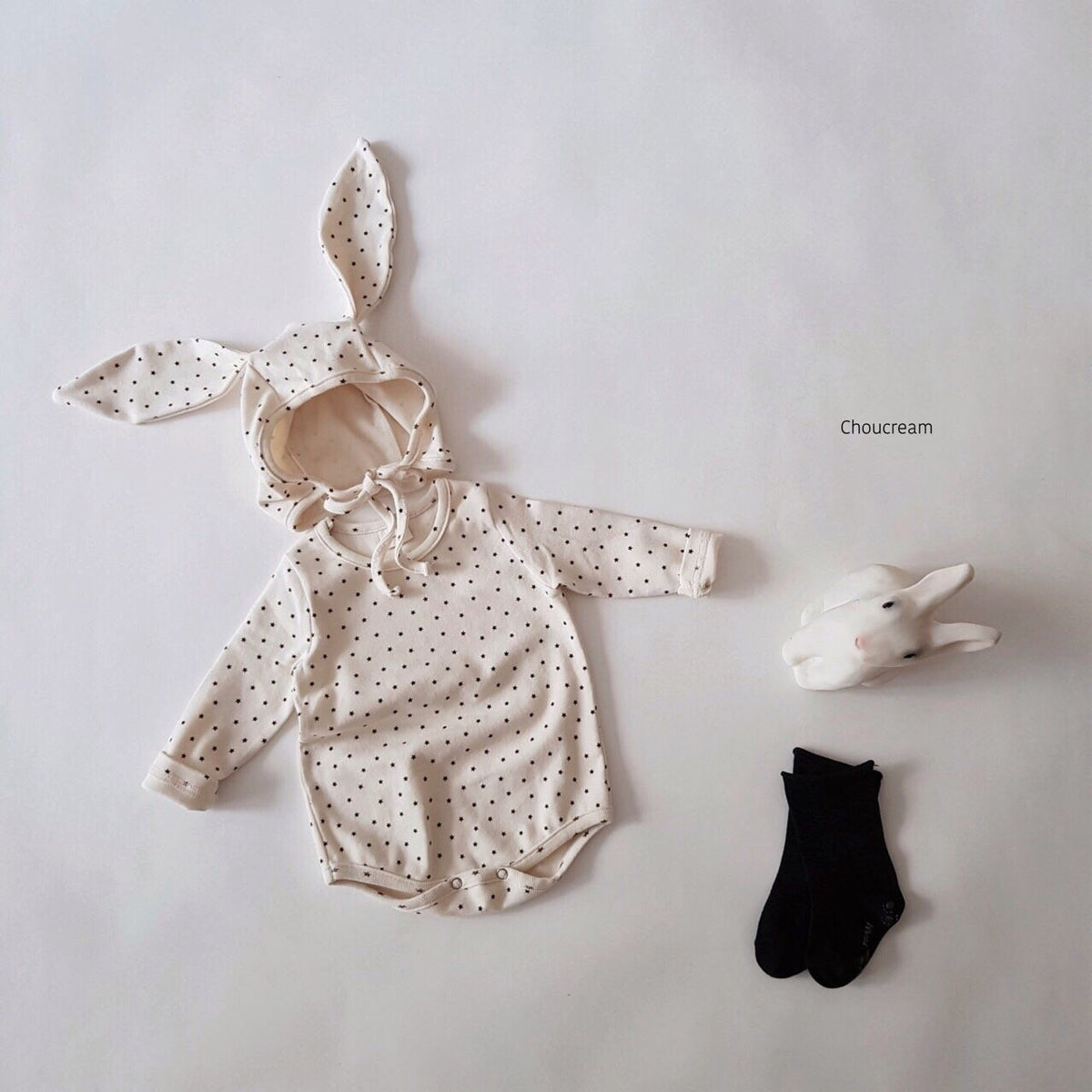 Rabbit Bonnet Suit (Bonnet Set)-CHOUCREAM-11