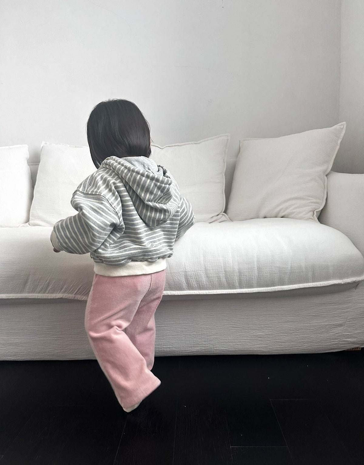 Ribbed Bootcut Pants-ko and ko-5
