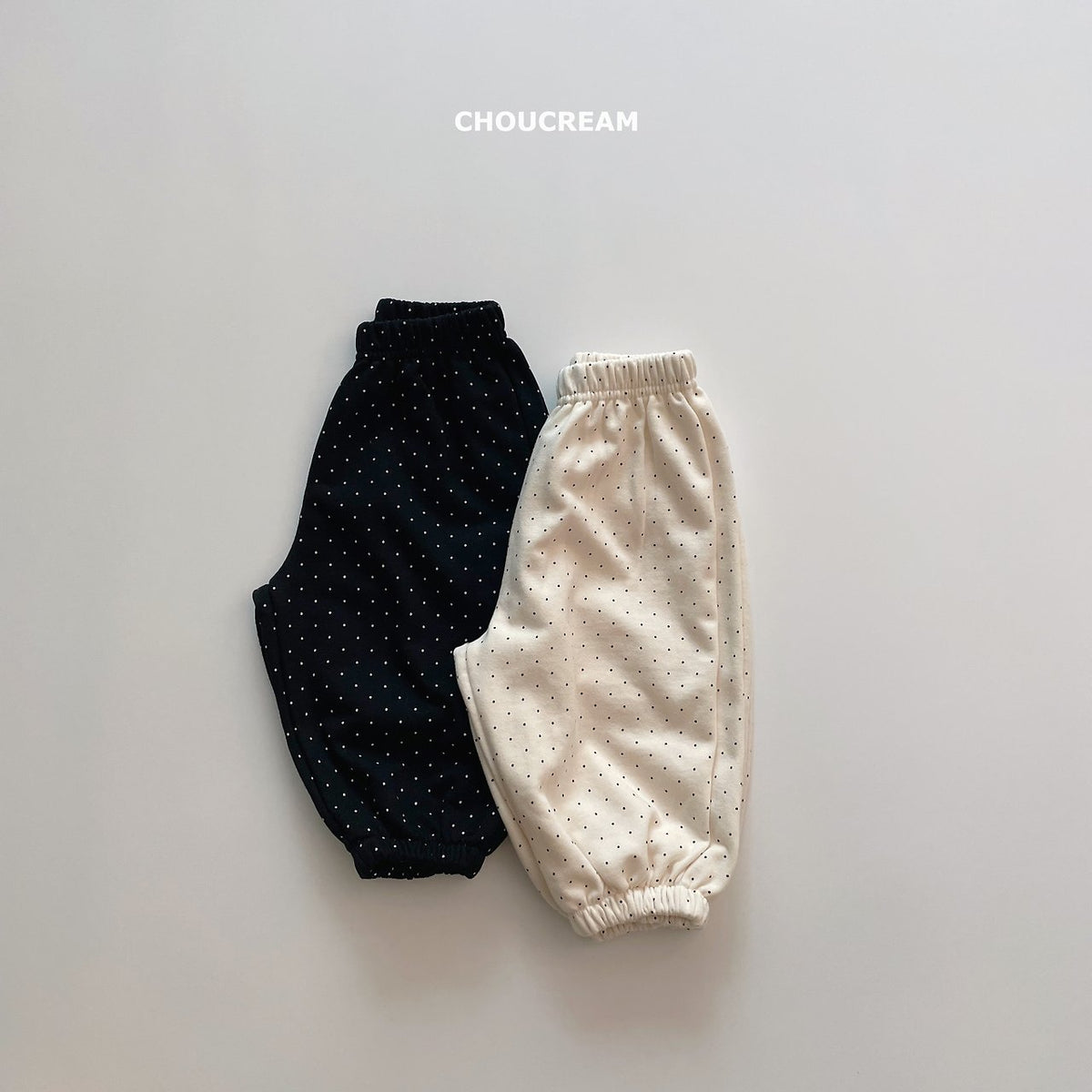 Dot Jogger Pants-CHOUCREAM-51