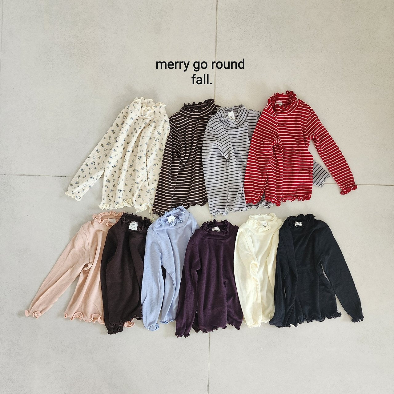 Jelly Mock Turtleneck-merry go round-33