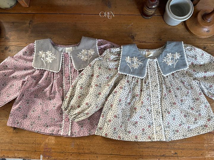 Rosetta Blouse-OREN-12