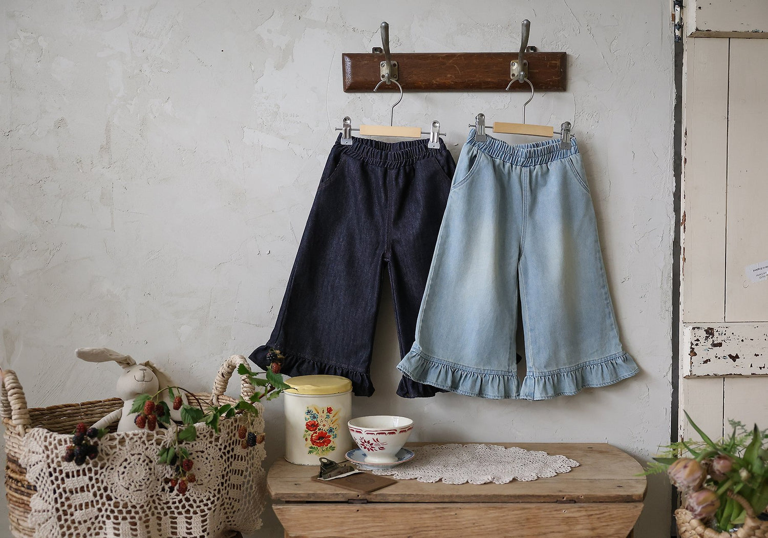 Chacha Denim Pants-FLO-14