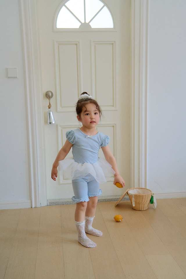 Mimi Half-Length Leggings + Ribbon Headband SET-chouchoushasha-13
