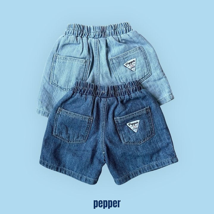 soft denim shorts-pepper-13