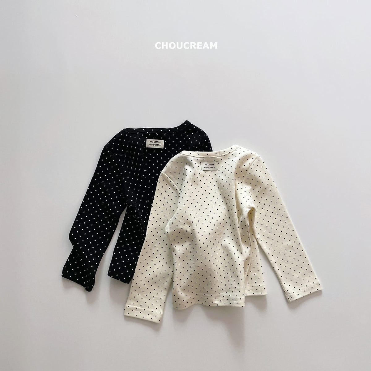 Polka Dot T-Shirt-CHOUCREAM-35
