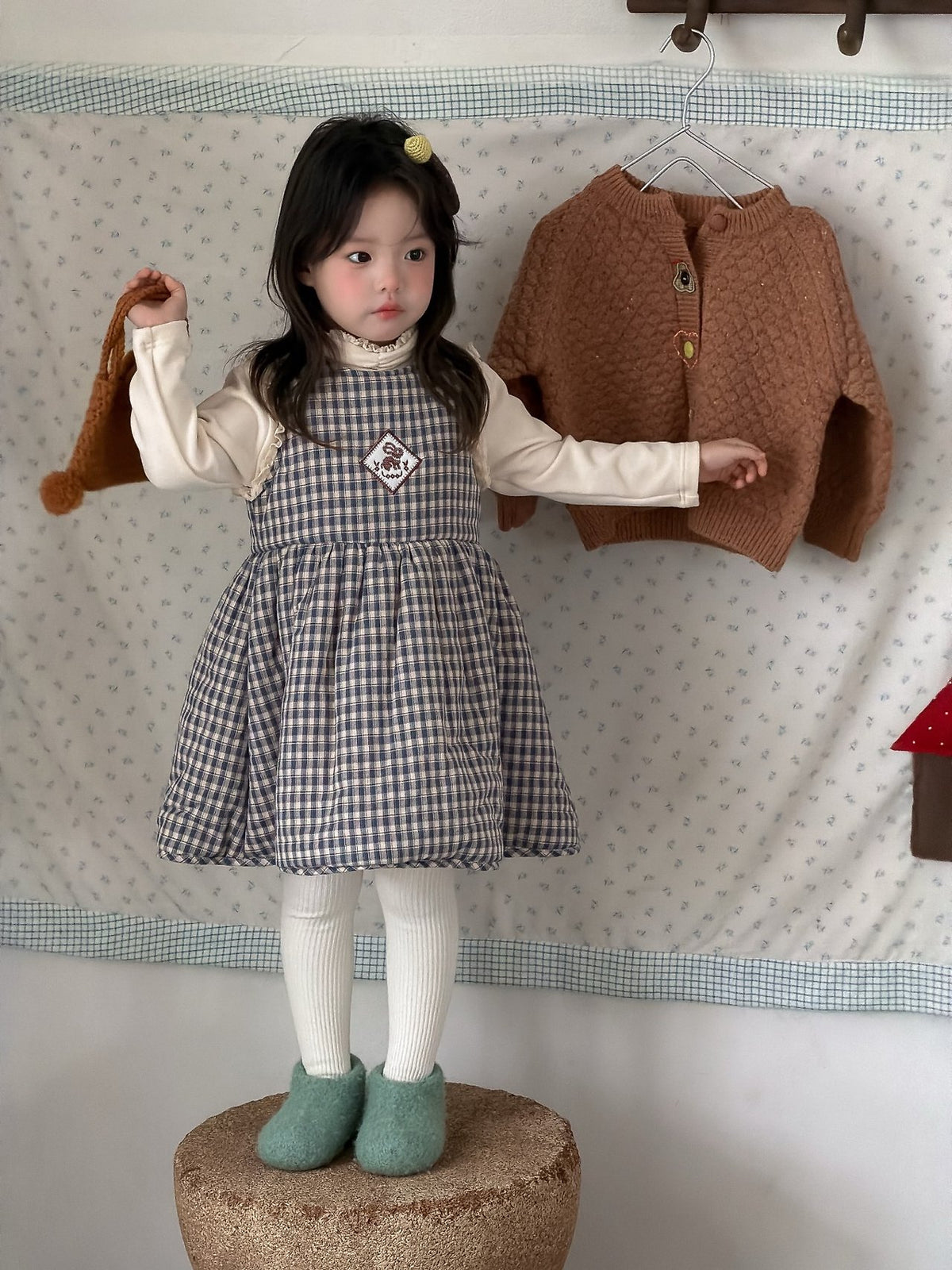 Madeleine Check Dress-aiai-91