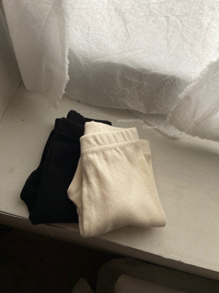 ｜即納｜eyelet leggings/ anneshirley