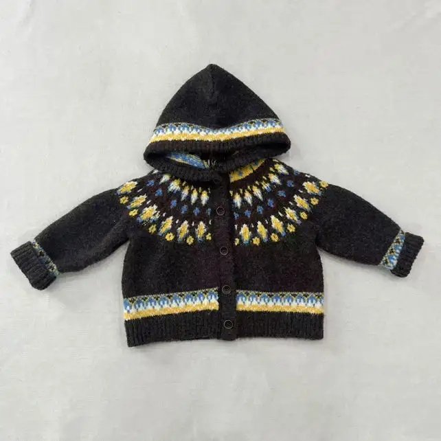 Nono Pattern Hooded Knit-aiai-54