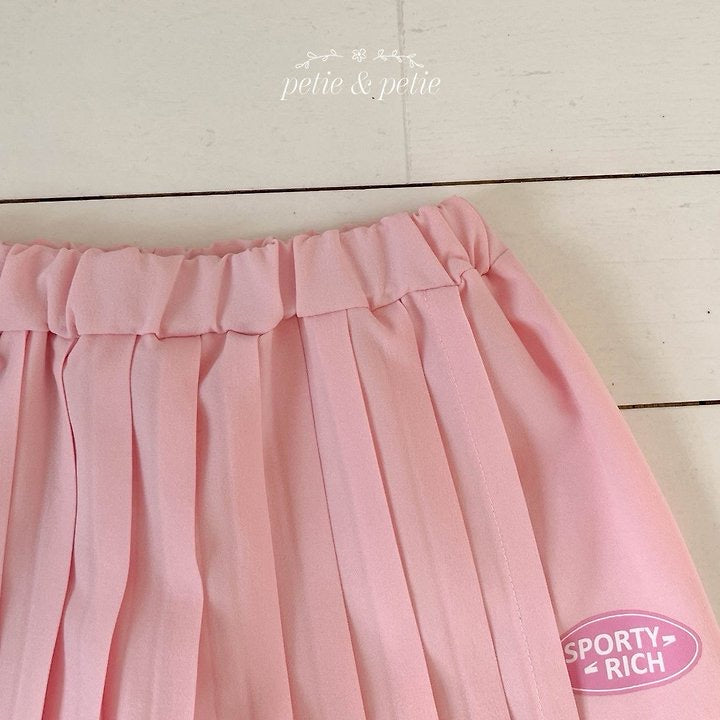 Pleated Skort - petit & petit - 61