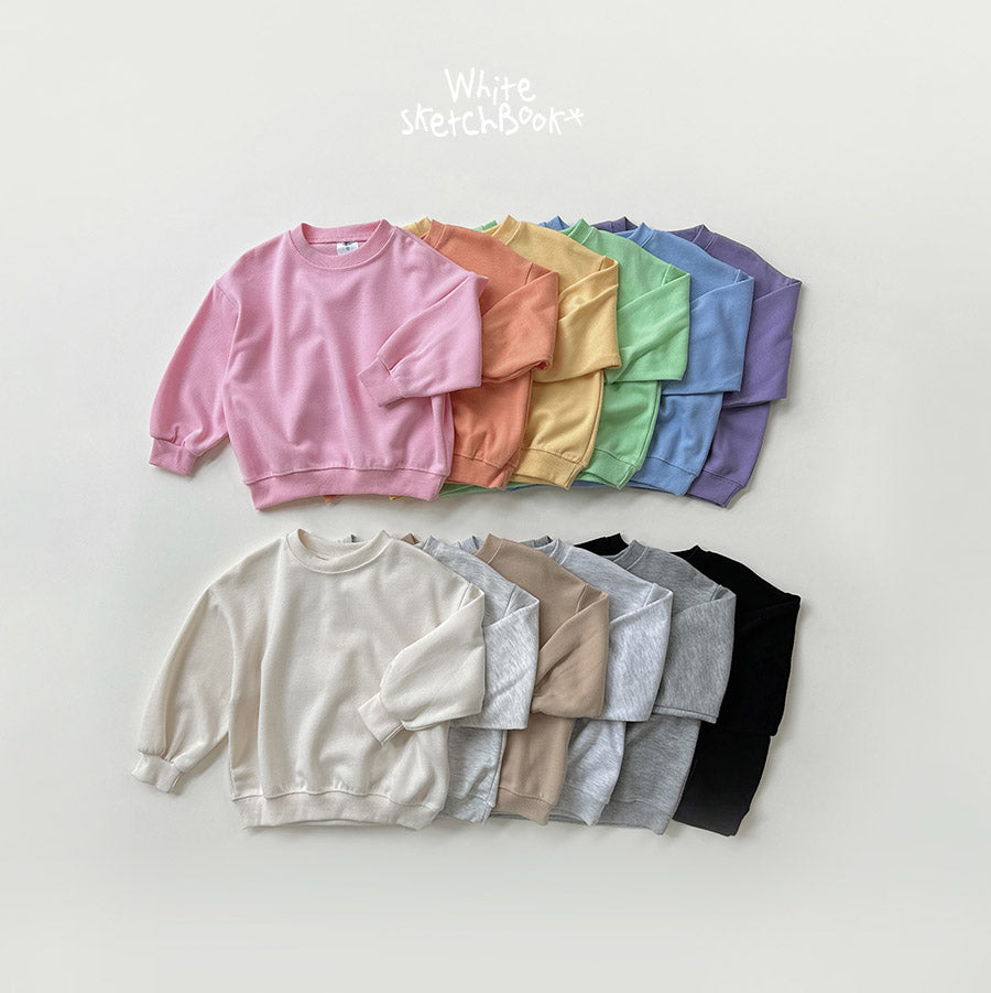 Butter Plain Sweatshirt-wsb-18