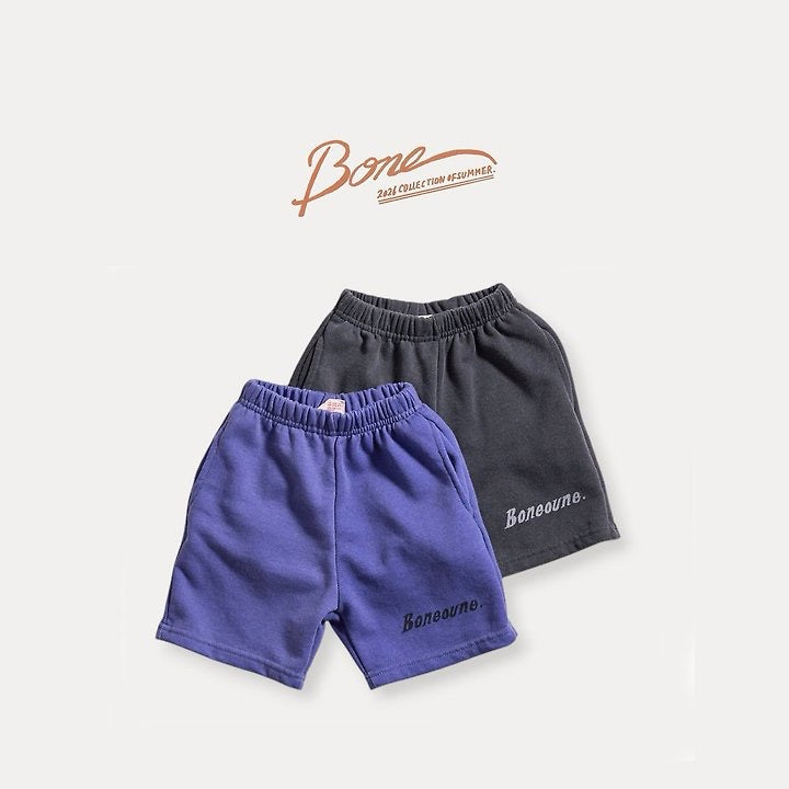 Letter Pigment Shorts / boneoune - 44