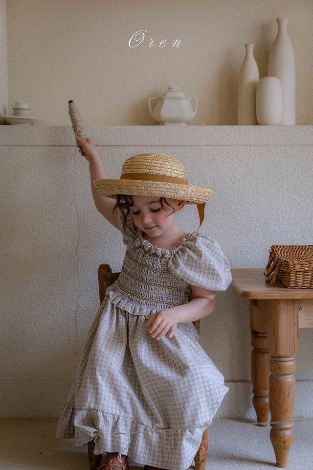 noe smocked onepiece - OREN / 3-30