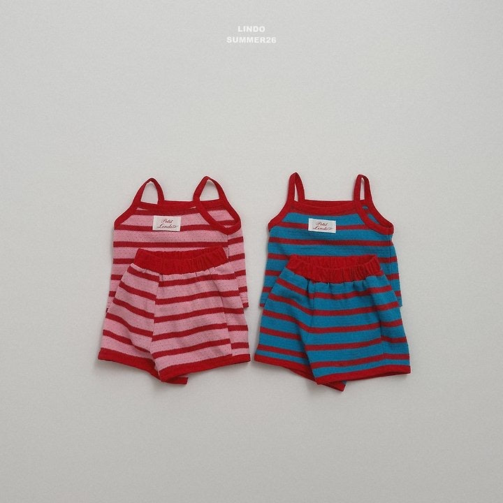 Pop Pop Sleeveless Set - LINDO-2-24